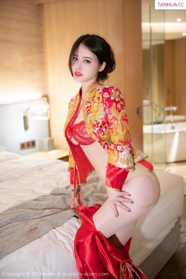 陈诗诗 诗诗 [XiuRen]高清写真图 2024.11.22 No.9494 诗诗kiki 美腿新娘第33张图片